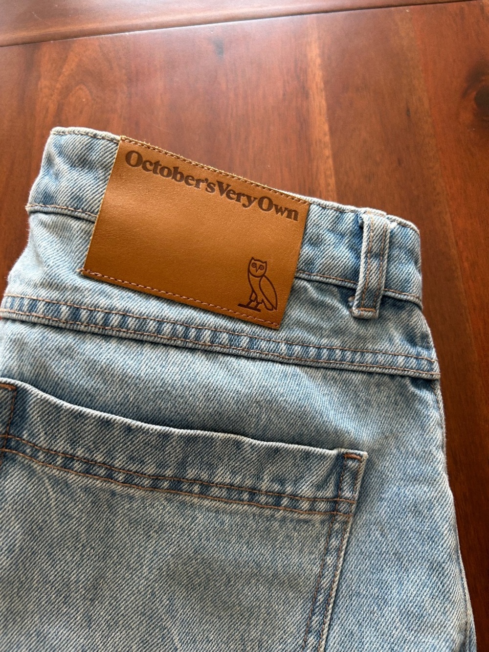 OVO October’s Very Own Men’s Light Wash Denim Jorts